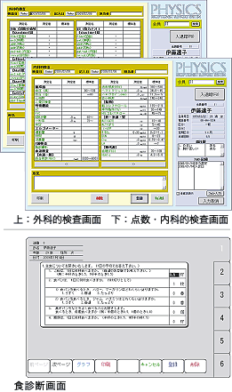 メディカルチェック画面